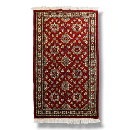  パキスタン手織り絨毯 128×79cm
