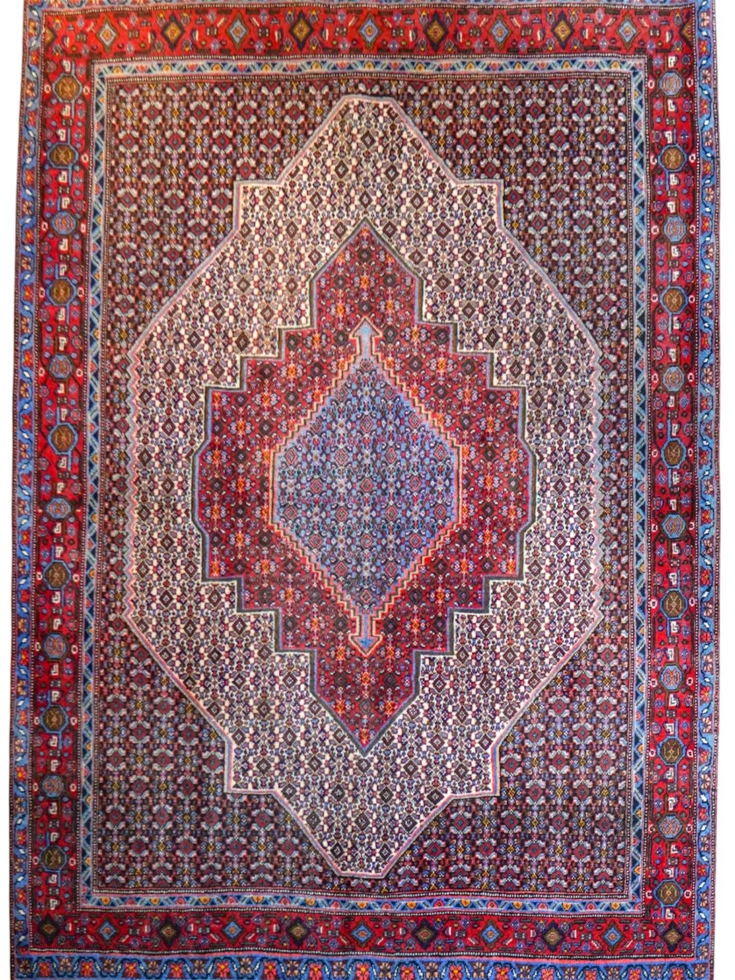  手織りペルシャ絨毯 セネンダジ産 164×152cm