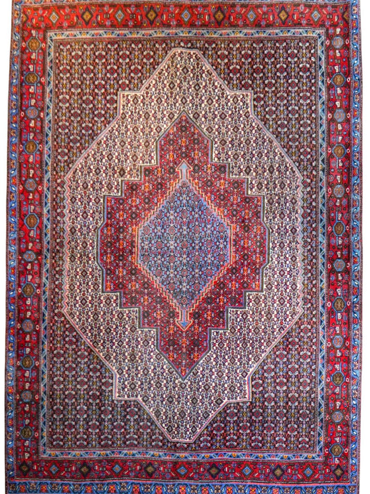  手織りペルシャ絨毯 セネンダジ産 164×152cm