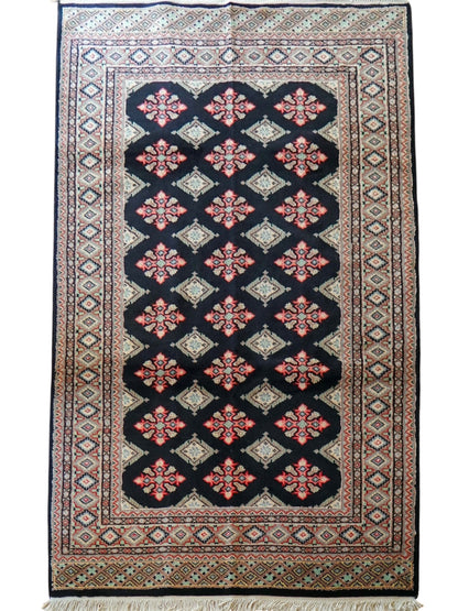  パキスタン手織り絨毯 181×121cm　