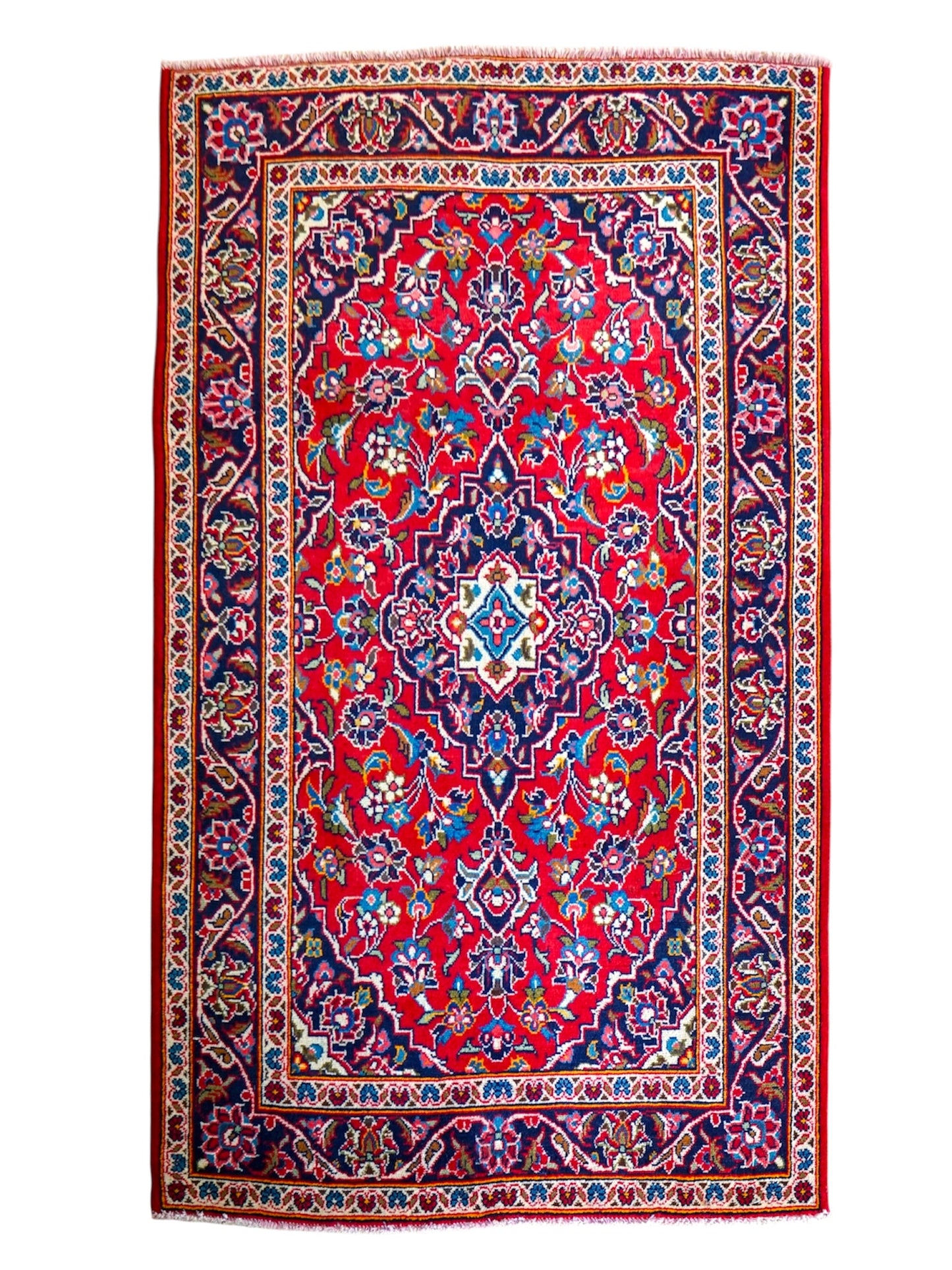  ペルシャ絨毯 カシャーン産　(カシャン)　155×97cm