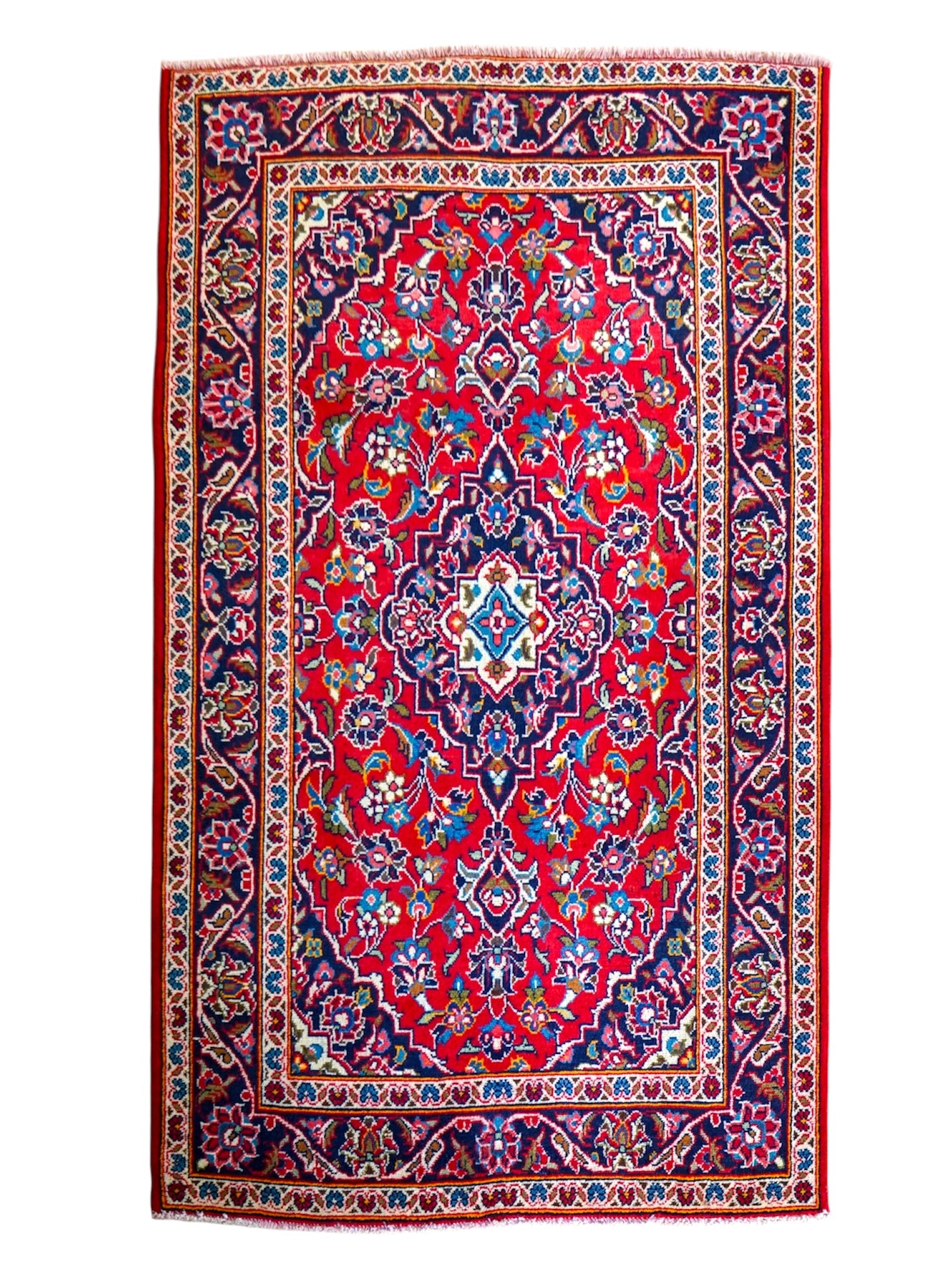  ペルシャ絨毯 カシャーン産　(カシャン)　155×97cm