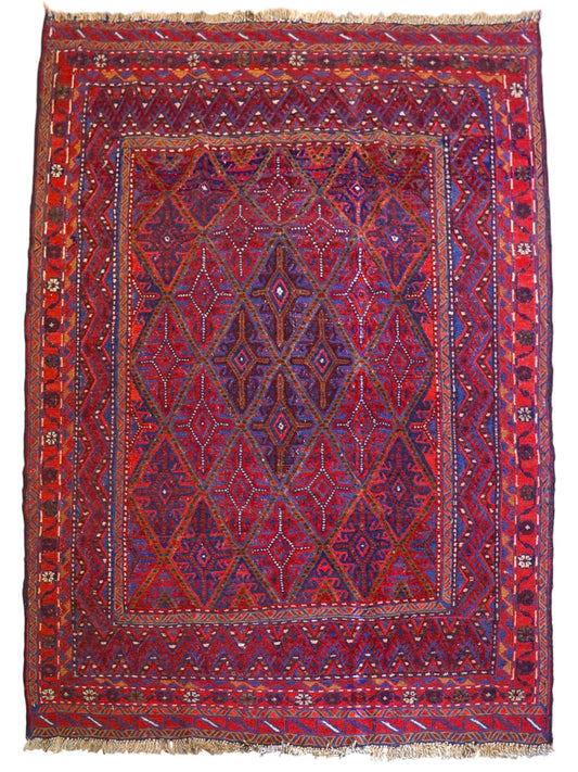  171×137cm オルード手織りマシュワニキリム