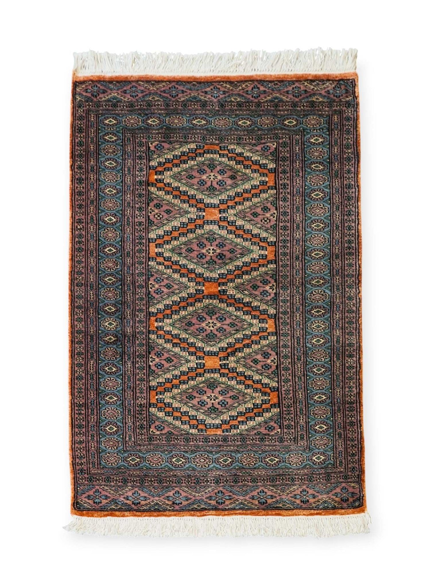  116×77cm パキスタン手織り絨毯