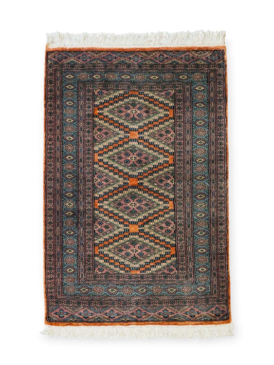  116×77cm パキスタン手織り絨毯
