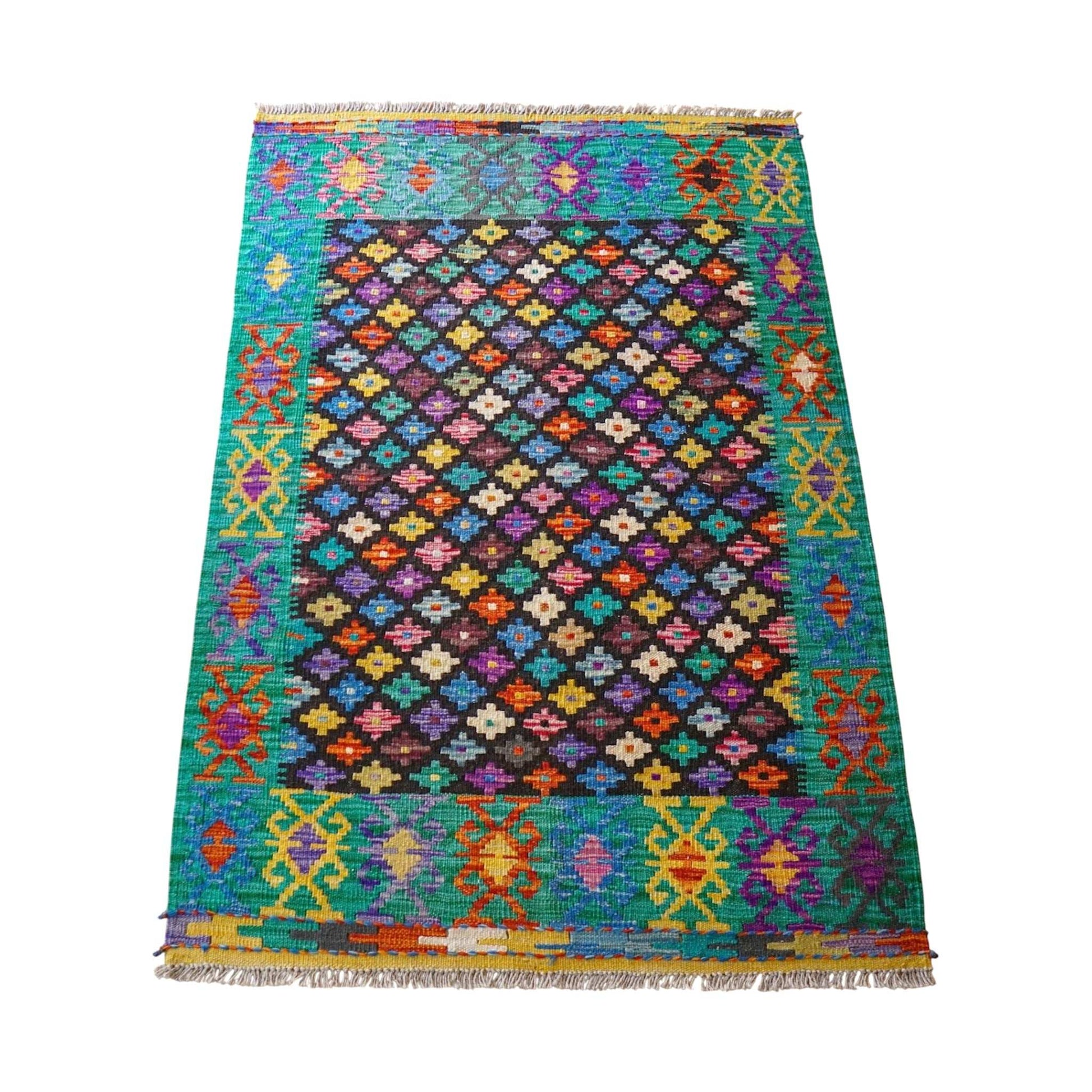  149×102cm　　アフガニスタン手織りキリム　　　