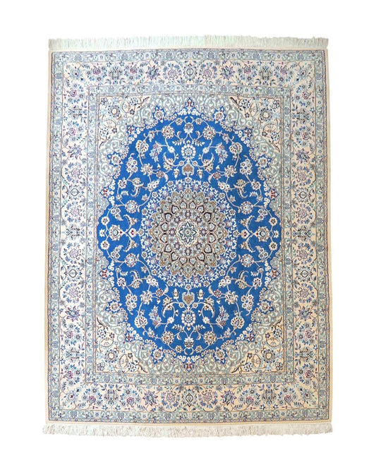  ペルシャ絨毯 ナイン産 250×204cm　