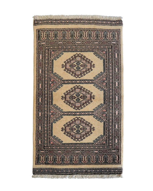  102×62cm  パキスタン手織り絨毯