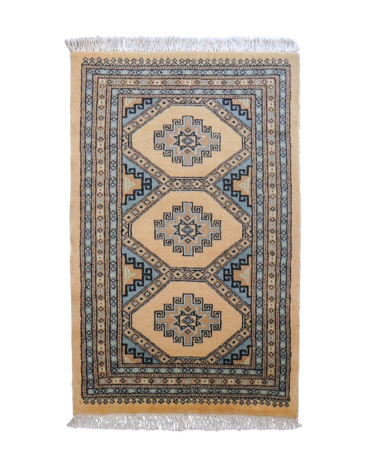  81×63cm  パキスタン手織り絨毯