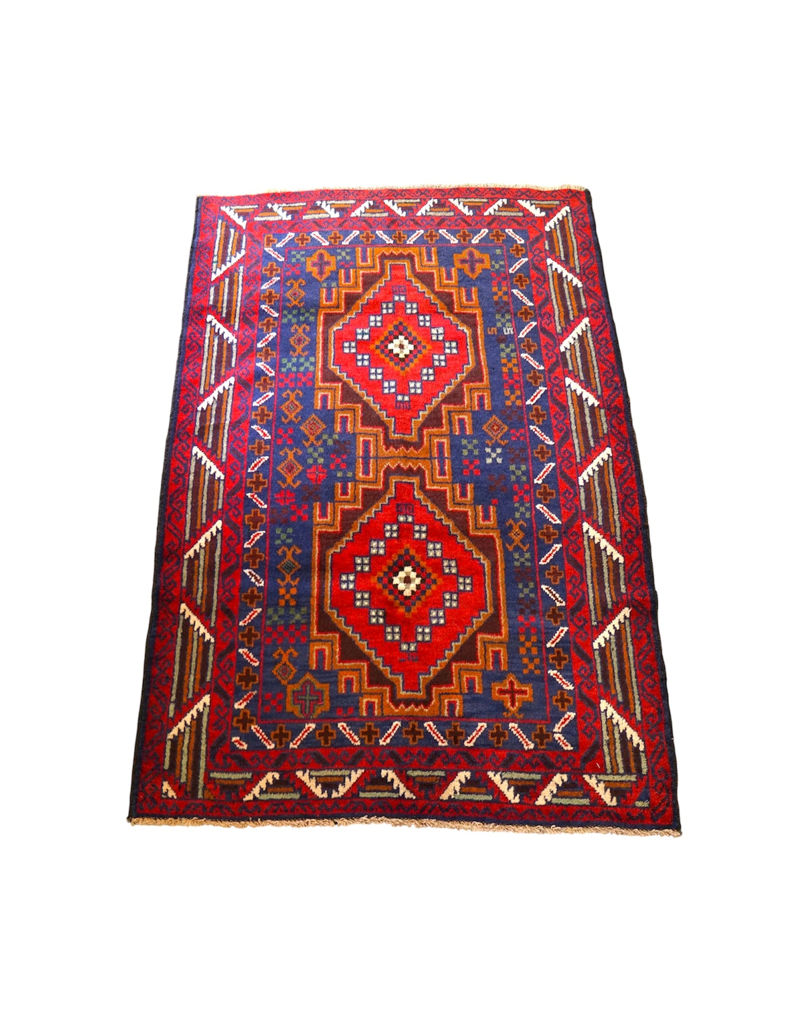  Persian Antique Baluch rug 144×100cm