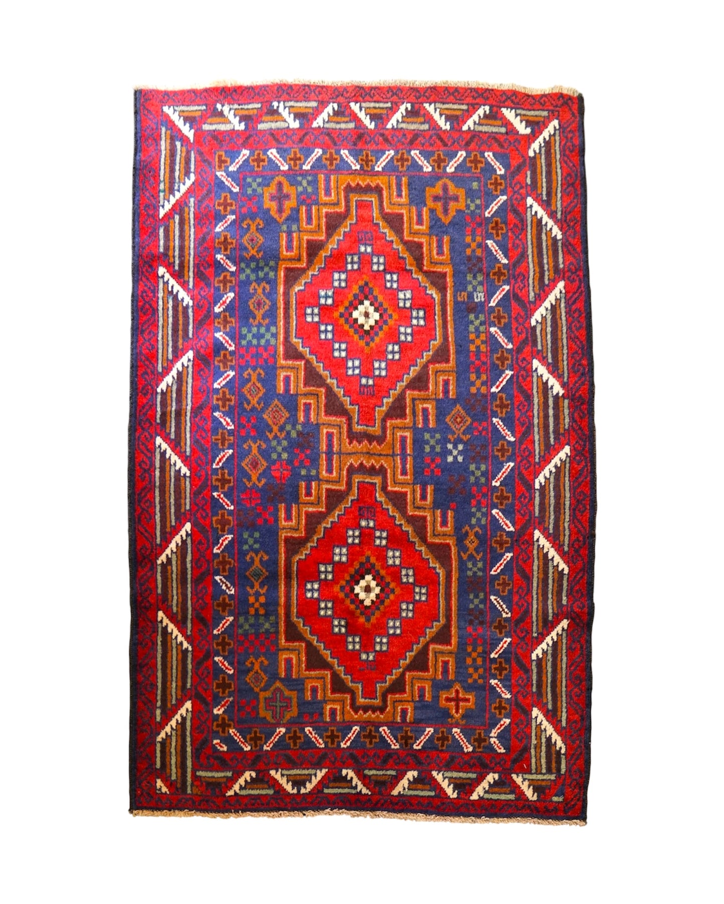  Persian Antique Baluch rug 144×100cm