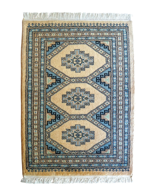  81×63cm  パキスタン手織り絨毯