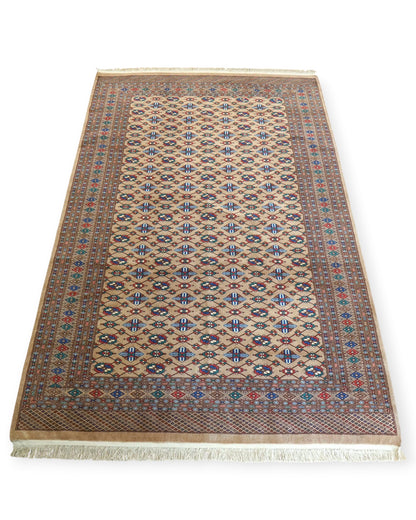  パキスタン手織り絨毯 239×156cm｜メリノウール
