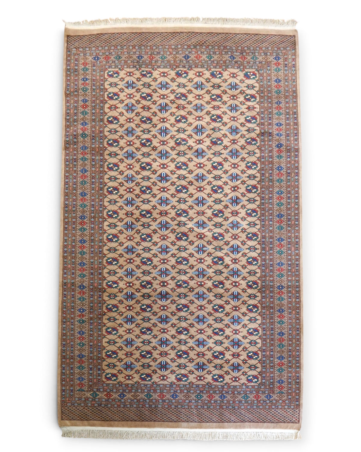  パキスタン手織り絨毯 239×156cm｜メリノウール