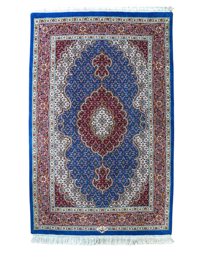  120×82cm 手織り ペルシャ絨毯 タブリーズ産　50RAJ