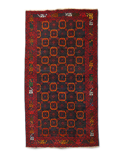  ペルシャ絨毯 バルーチ トライバルラグ 180×105cm