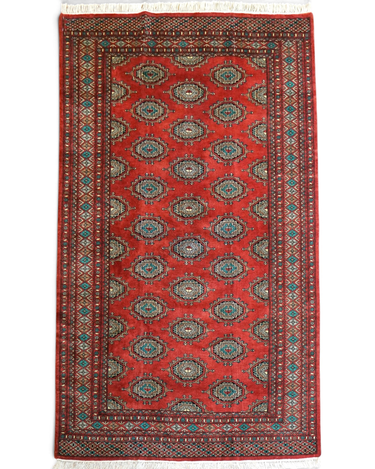  200×126cm パキスタン手織り絨毯