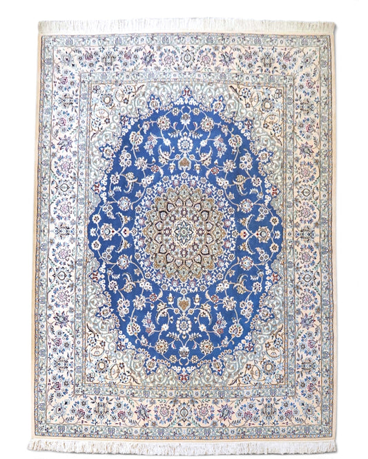  ペルシャ絨毯 ナイン産 250×204cm　