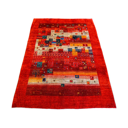  ペルシャ絨毯 カシュクリ ギャッベ リズバフトギヤべ 240×172cm