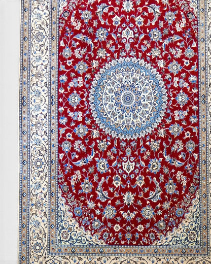  ナイン産ペルシャ絨毯 6La 237×146cm