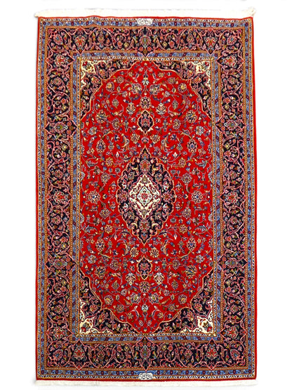  ペルシャ絨毯 カシャーン産 (カシャン) シャドサル工房 225×150cm