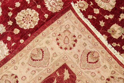  385×255cm パキスタン絨毯 ガゼニウール 手織り ダブルノット