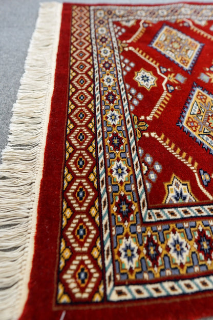 300×80cm  パキスタン手織り絨毯　ランナー Decorworks
