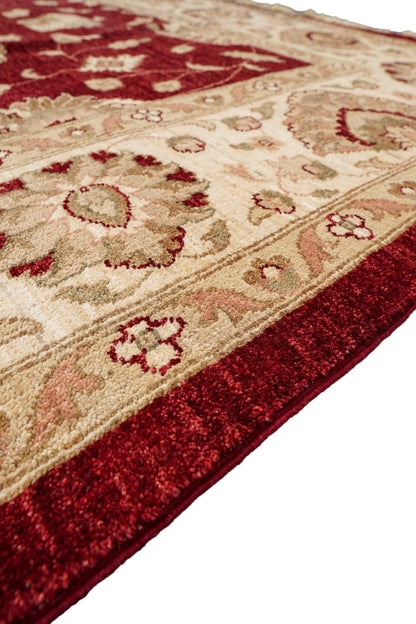  385×255cm パキスタン絨毯 ガゼニウール 手織り ダブルノット