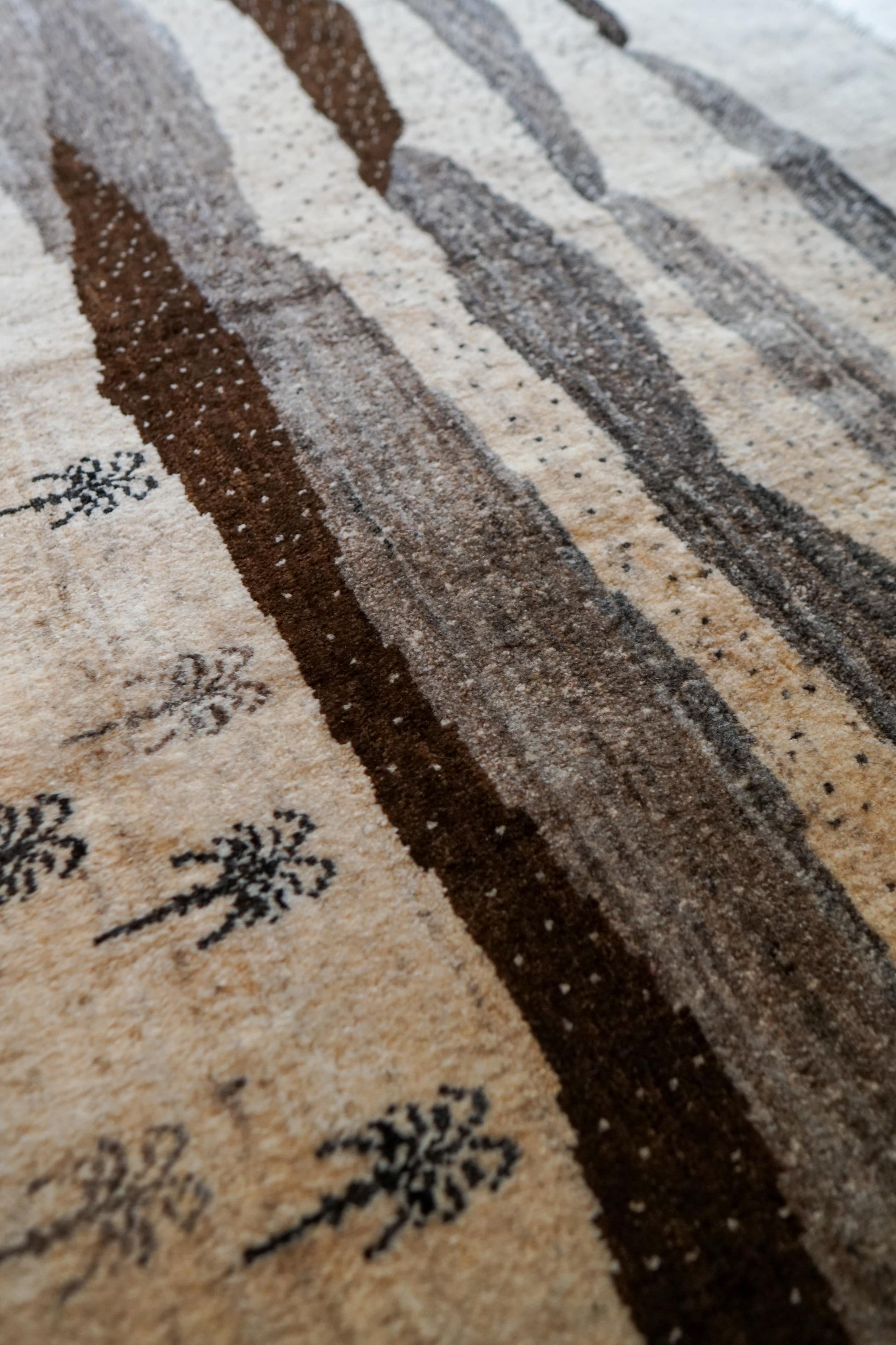  200×159cm ペルシャ絨毯 手織りギャッベアマレ族ギャベ