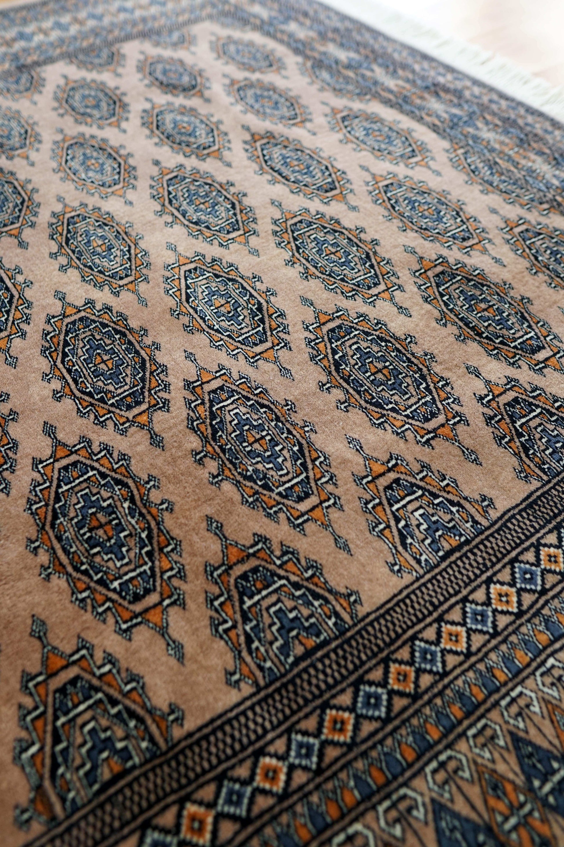  パキスタン手織り絨毯  251×161cm