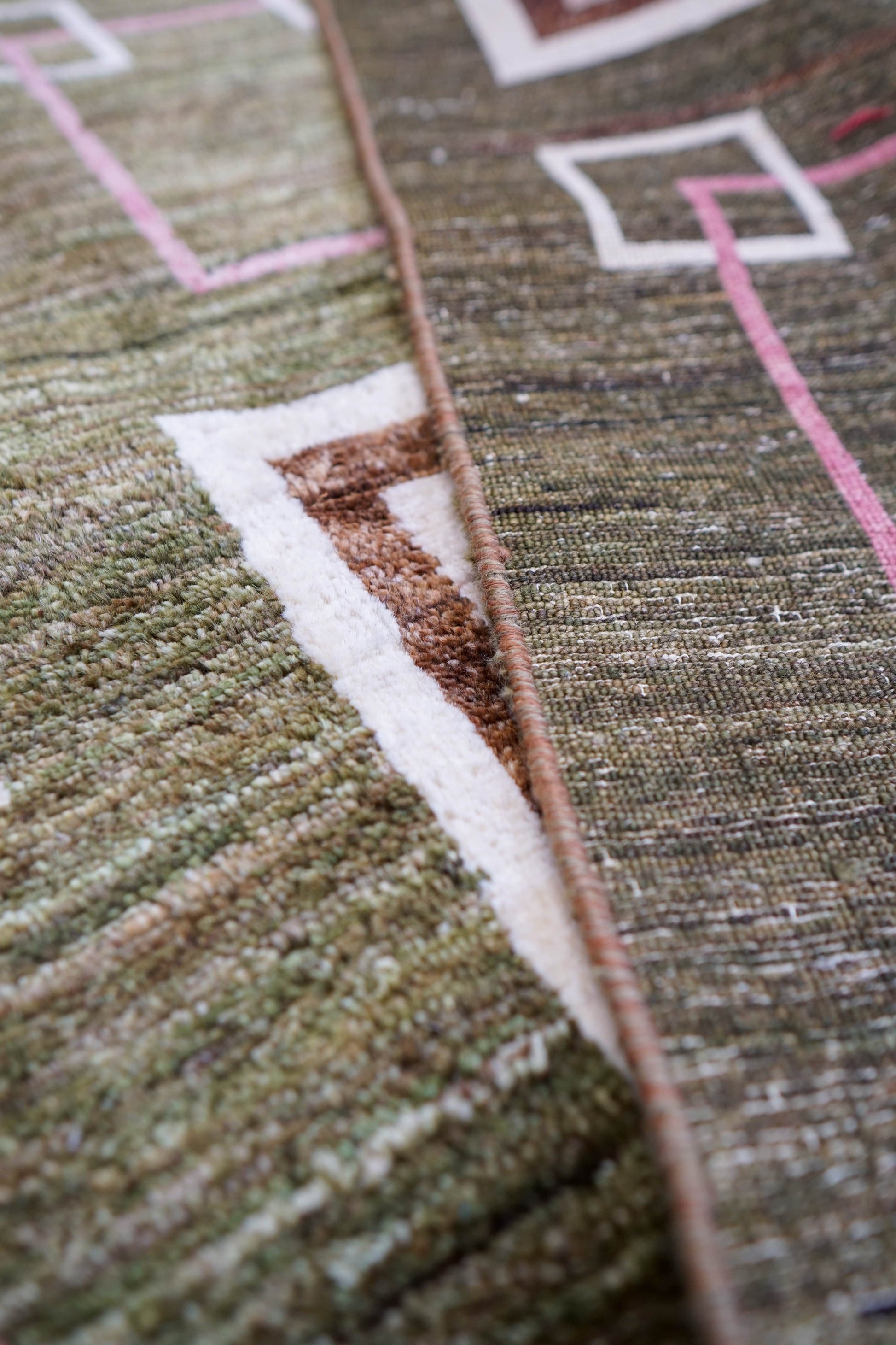  アフガニスタン手織り絨毯 ガズニーウール ギャッベ 310×250cm