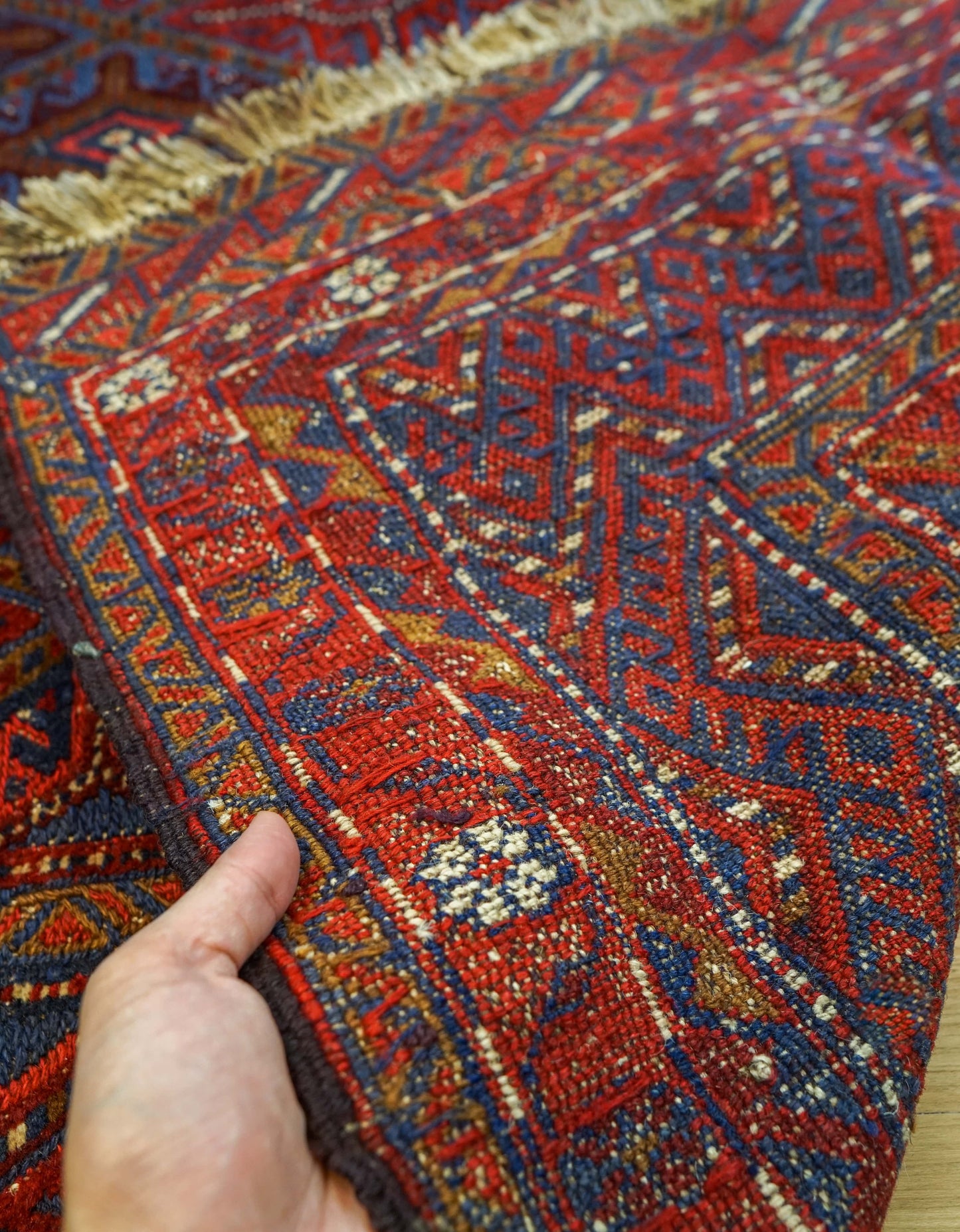 Collection 171×137cm オルード手織りマシュワニキリム