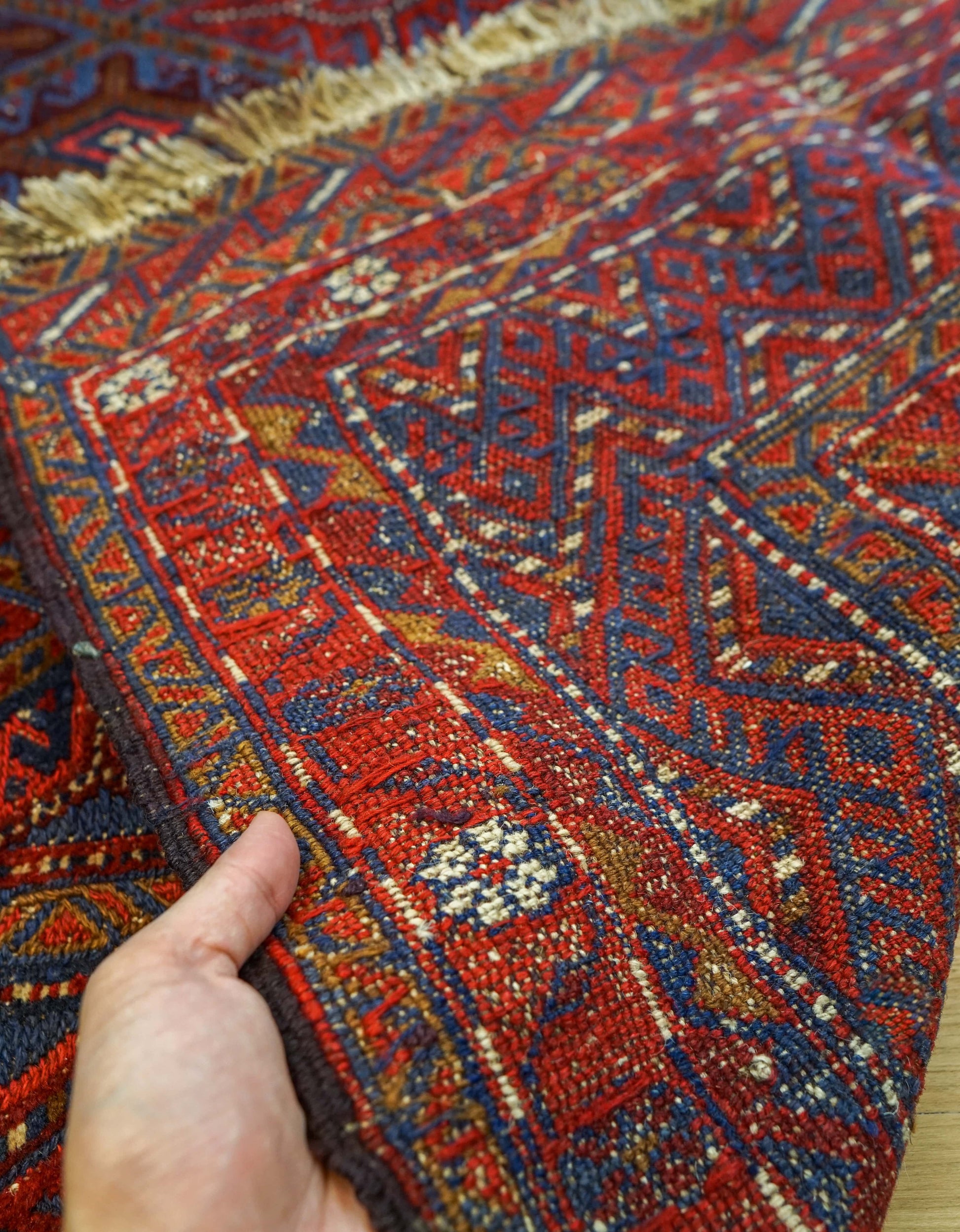 Collection 171×137cm オルード手織りマシュワニキリム