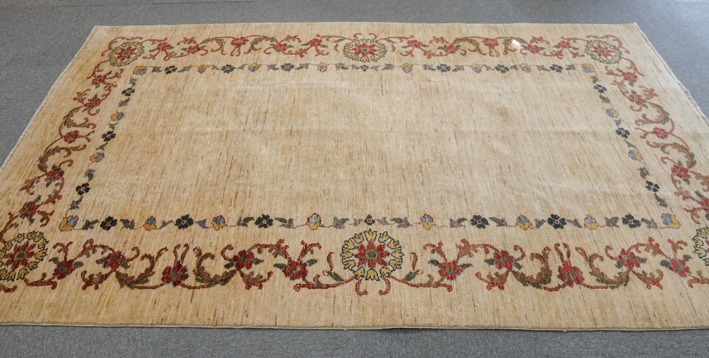 250×152cm  ガズニウール手織りギャッベ パキスタン 絨毯 - Decorworks
