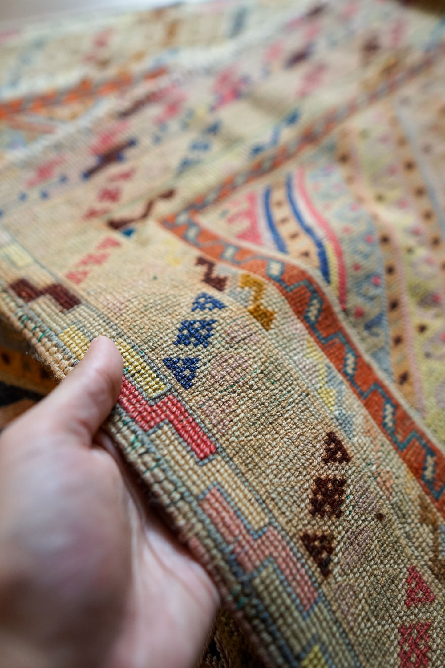 Collection 120×80cm アフガニスタン オールドマシュワニキリム 手織り 絨毯