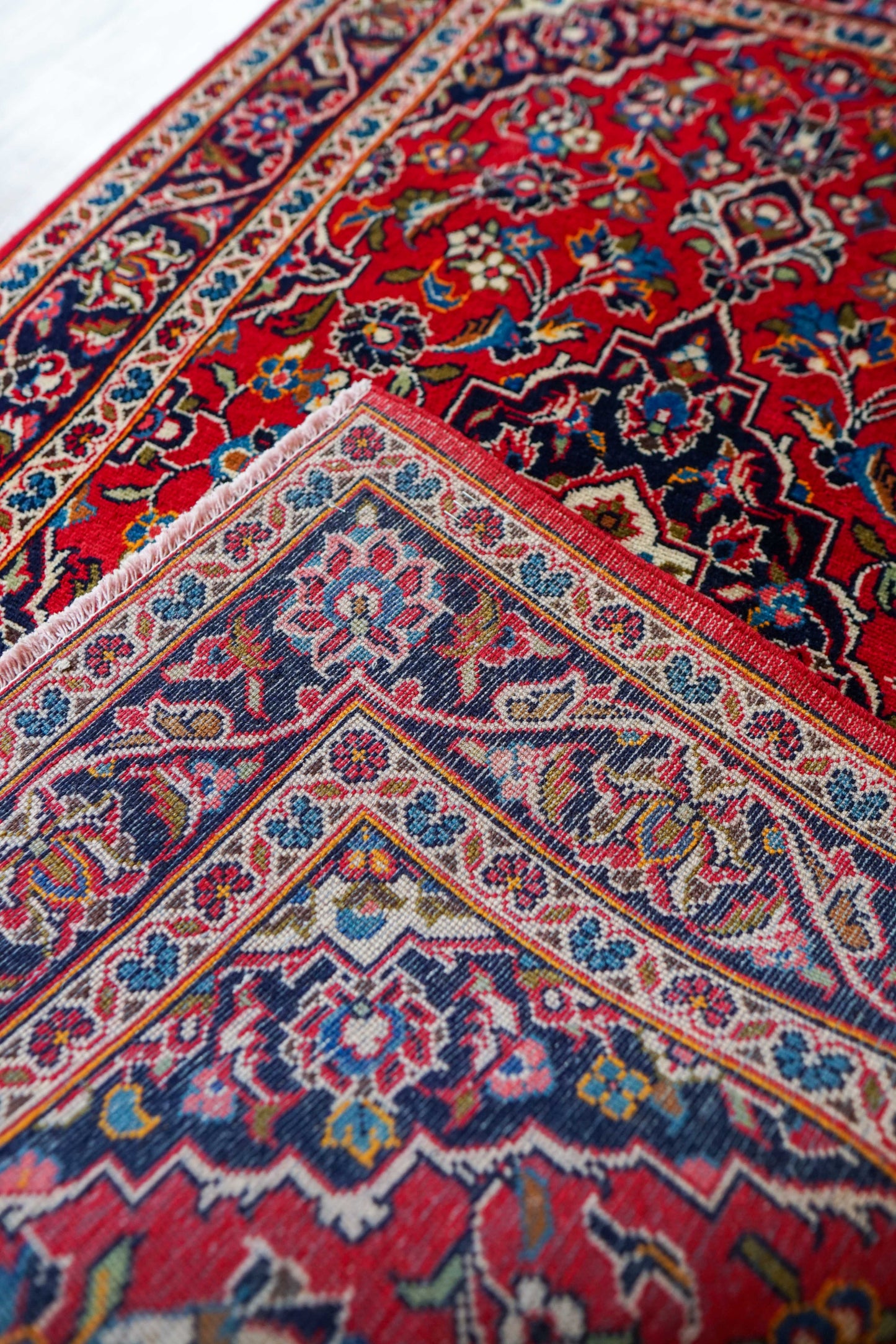  ペルシャ絨毯 カシャーン産　(カシャン)　155×97cm