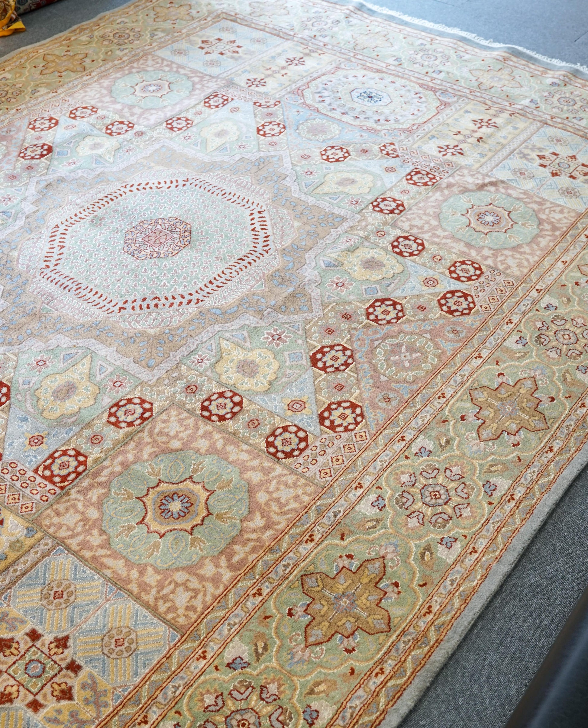 Collection 314×240cm パキスタン手織り絨毯｜マムルーク様式 ダブルノットの上質な