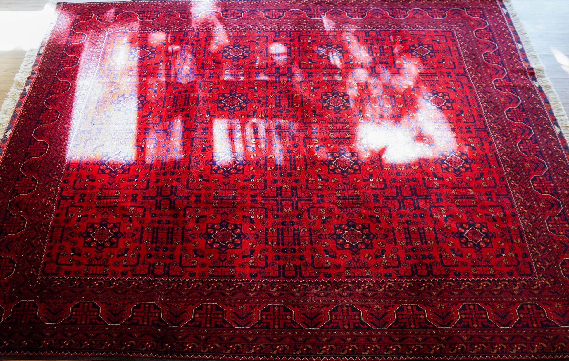  アフガニスタン絨毯 カールモハメディ ビルジククオリティ 240×180cm