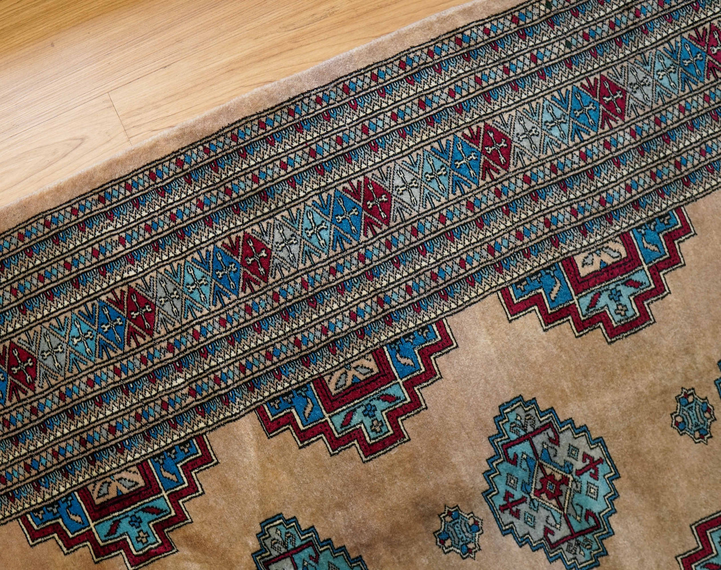  パキスタン手織り絨毯 246×160cm Fine Quality 11/22