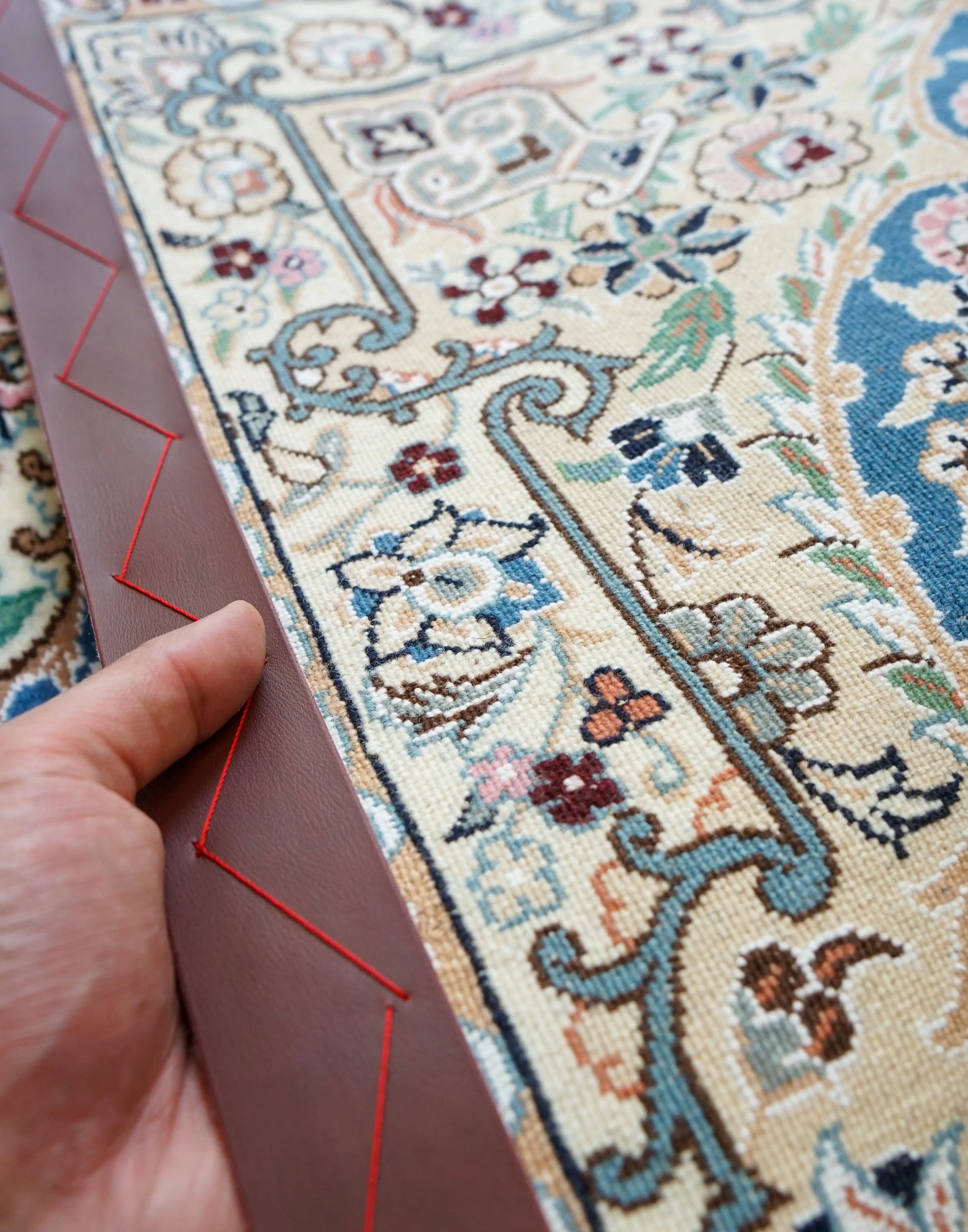 152×105cm ペルシャ手織り絨毯 Decorworks