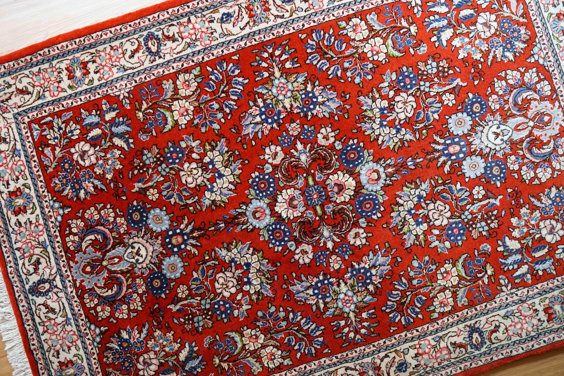 ペルシャ手織り絨毯 サルーク産 160×110cm