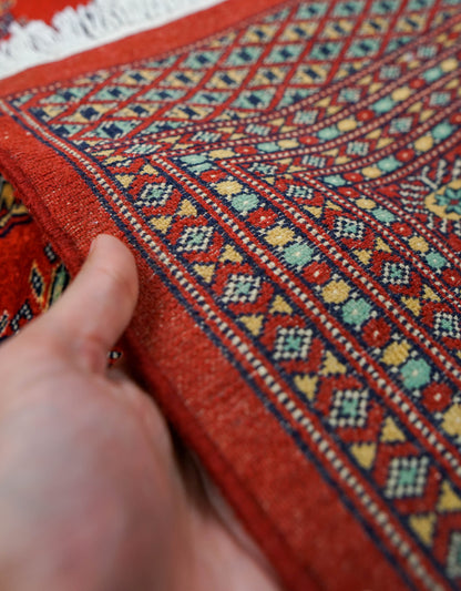  パキスタン手織り絨毯　246×167cm Fine quality