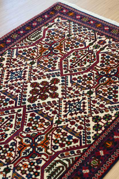 手織りペルシャ絨毯 メイメ産 オールド157×110cm