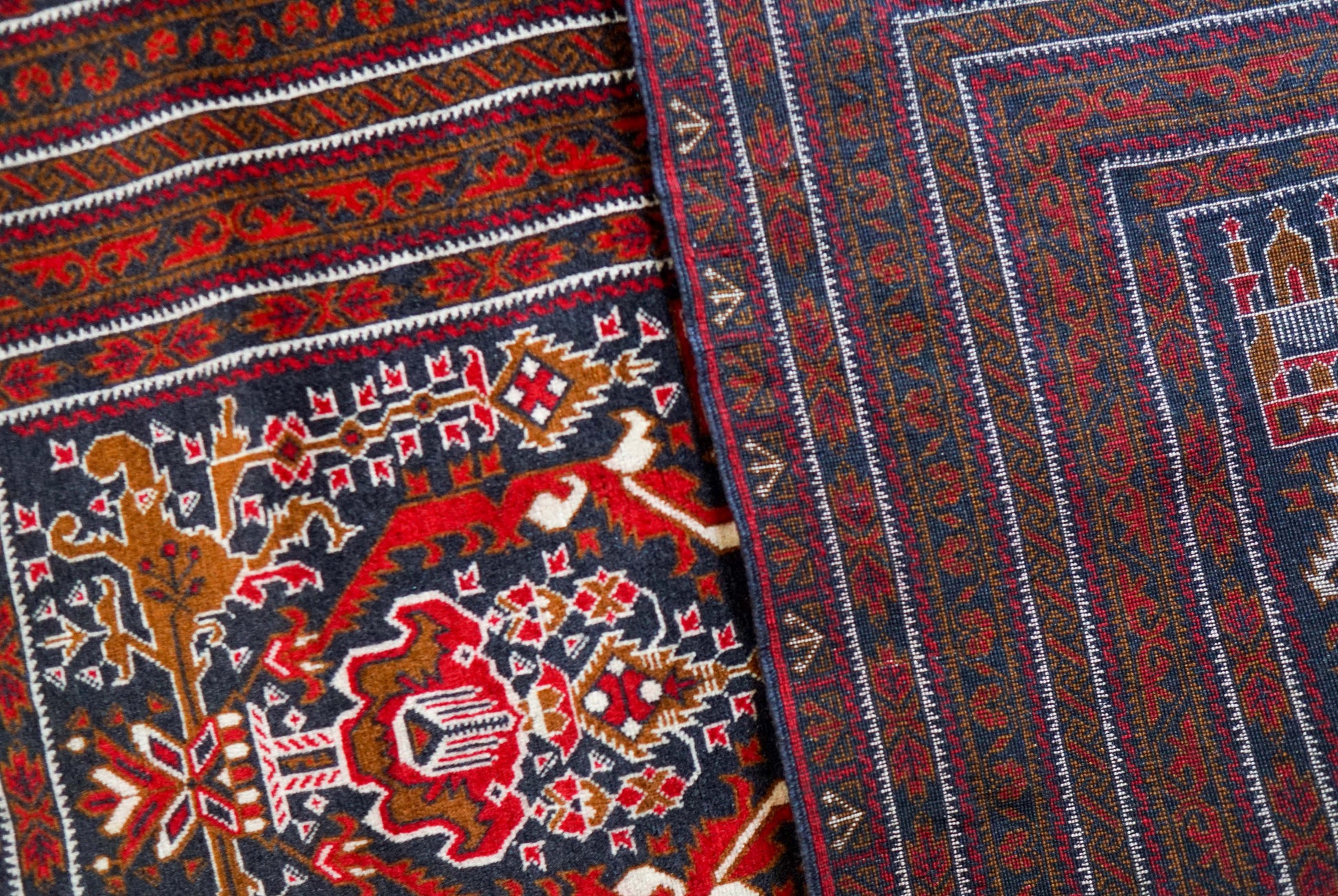  アフガニスタン手織り絨毯 ビルジククオリティ 292×89cm