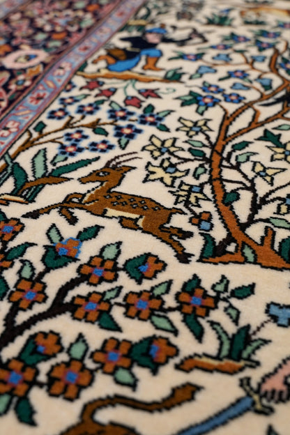 218×140cm   パキスタン手織り絨毯 Decorworks