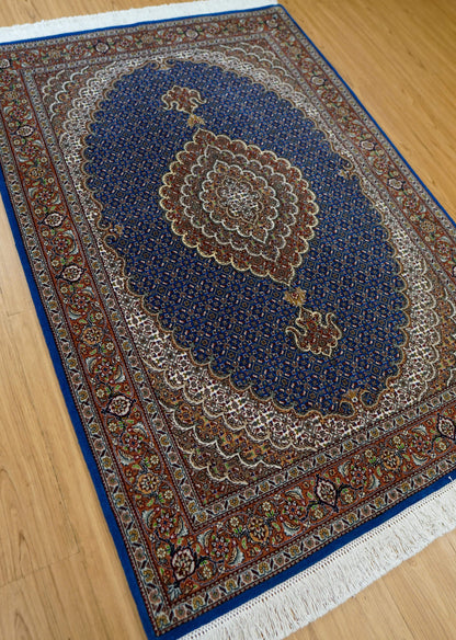 Collection 154×106cm 手織り ペルシャ絨毯 タブリーズ産　50RAJ