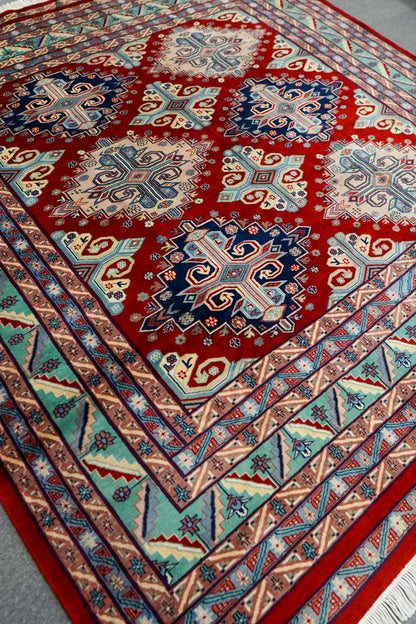 パキスタン絨毯　219×205cm Decorworks