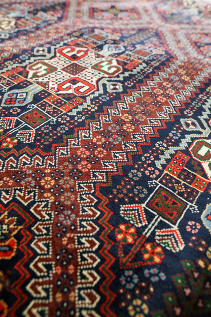 295×195cm アフガニスタン トルクメン　手織り絨毯　 トライバルラグ Decorworks