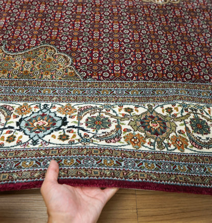 Collection ペルシャ手織り絨毯 タブリーズ産 305×205cm マヒ柄