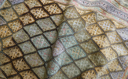 108×75cm アフガニスタン オールドマシュワニキリム 手織り 絨毯 Decorworks